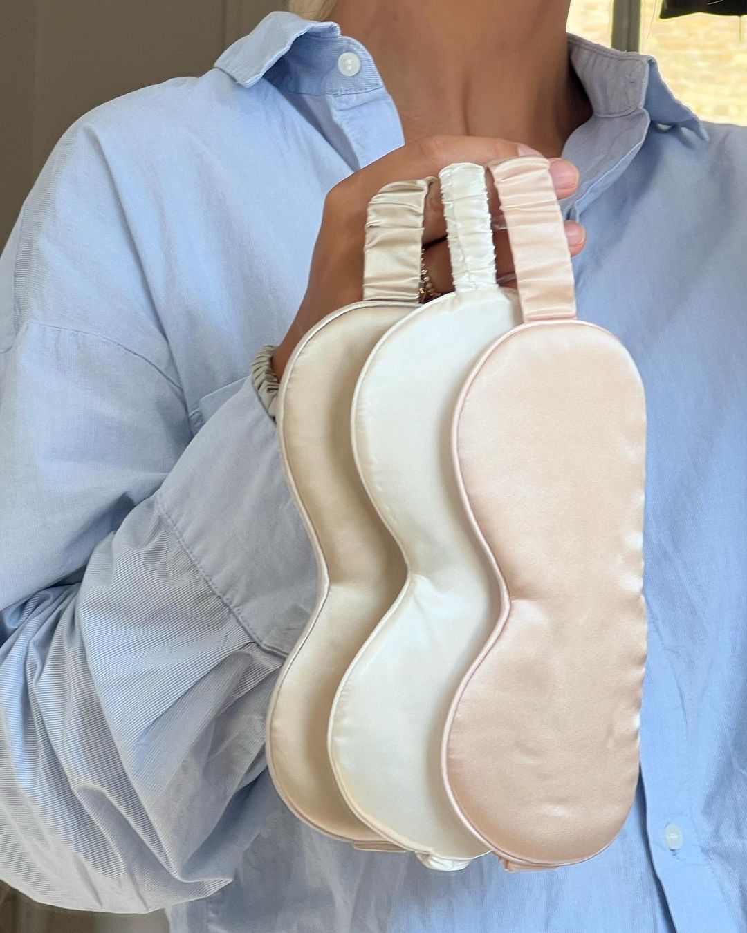 Sidenpaket för hår & hud – Örngott, Bonnet & Sovmask i 100 % Mulberry Siden