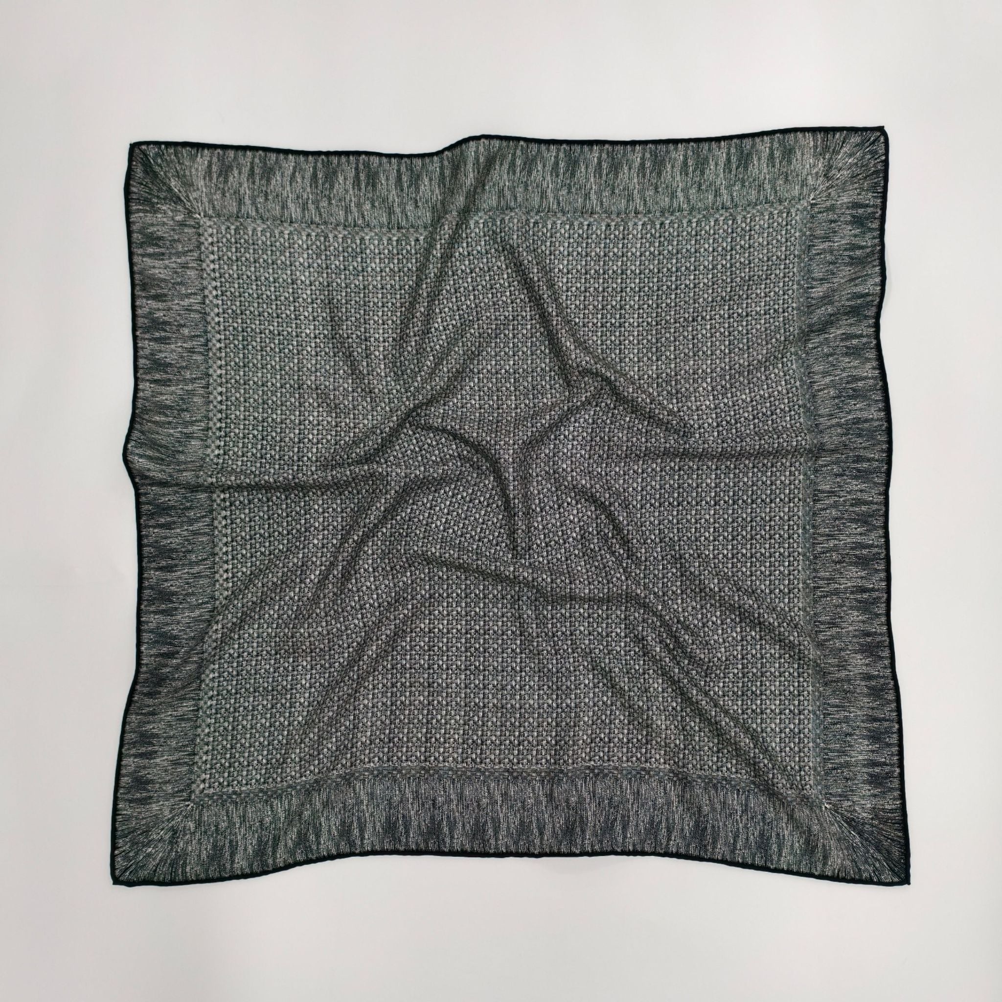 SilkWool Halsduk – 70% Ull / 30% Mulberry Siden | Nordic Grey