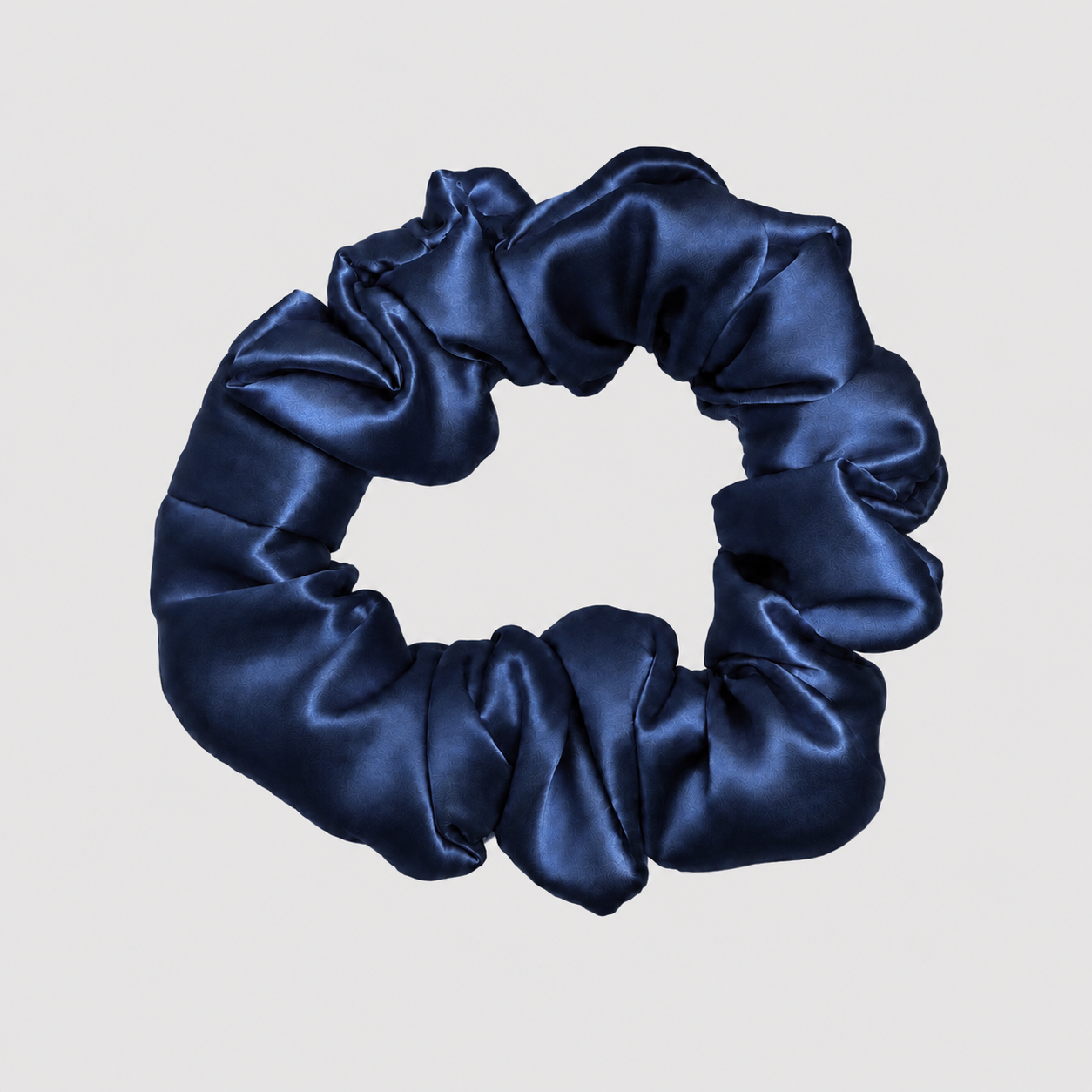 SIDEN SCRUNCHIE ORIGINAL (3-pack) - NAVY BLÅ