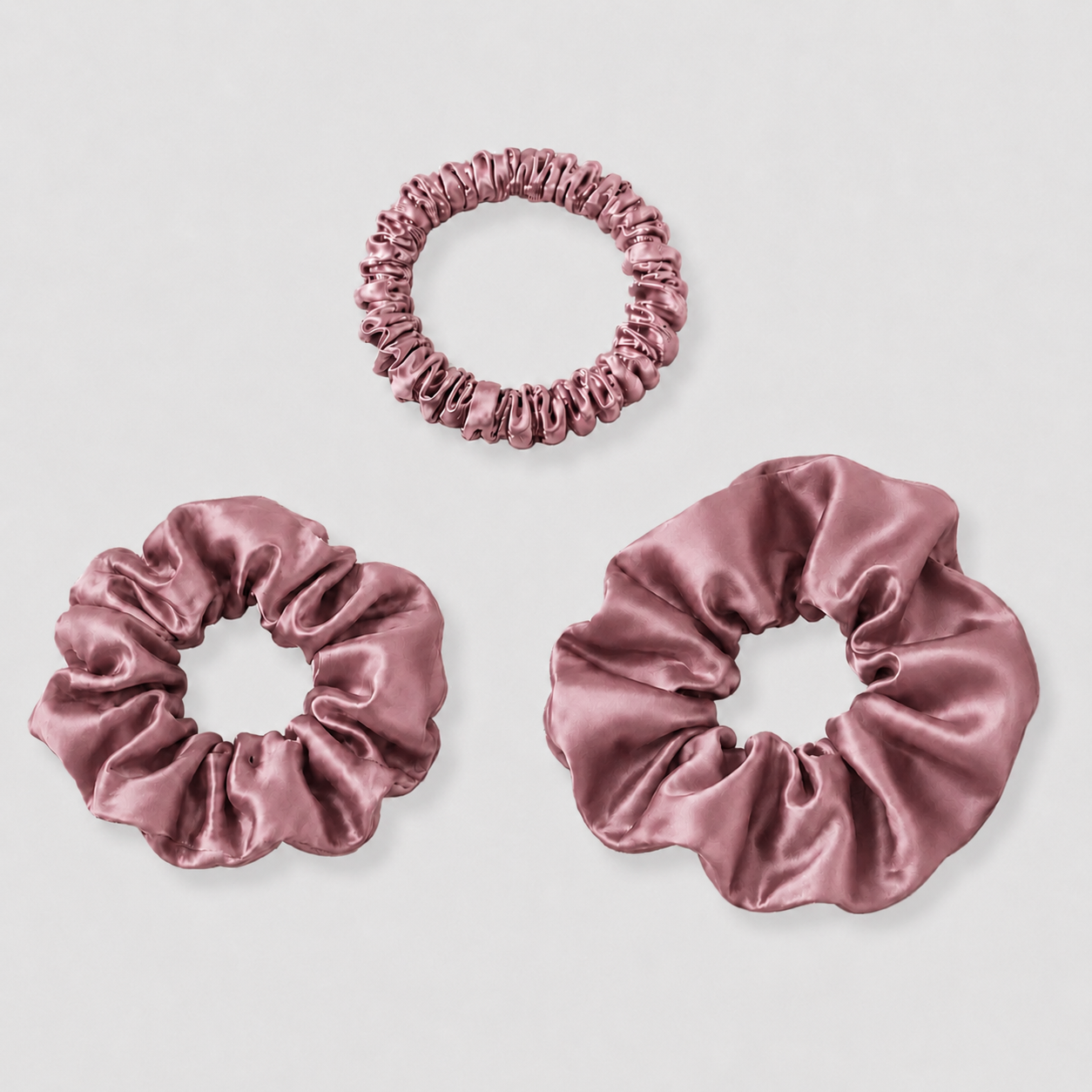 3-Pack Scrunchie (3 olika storlekar - Välj färg själv)