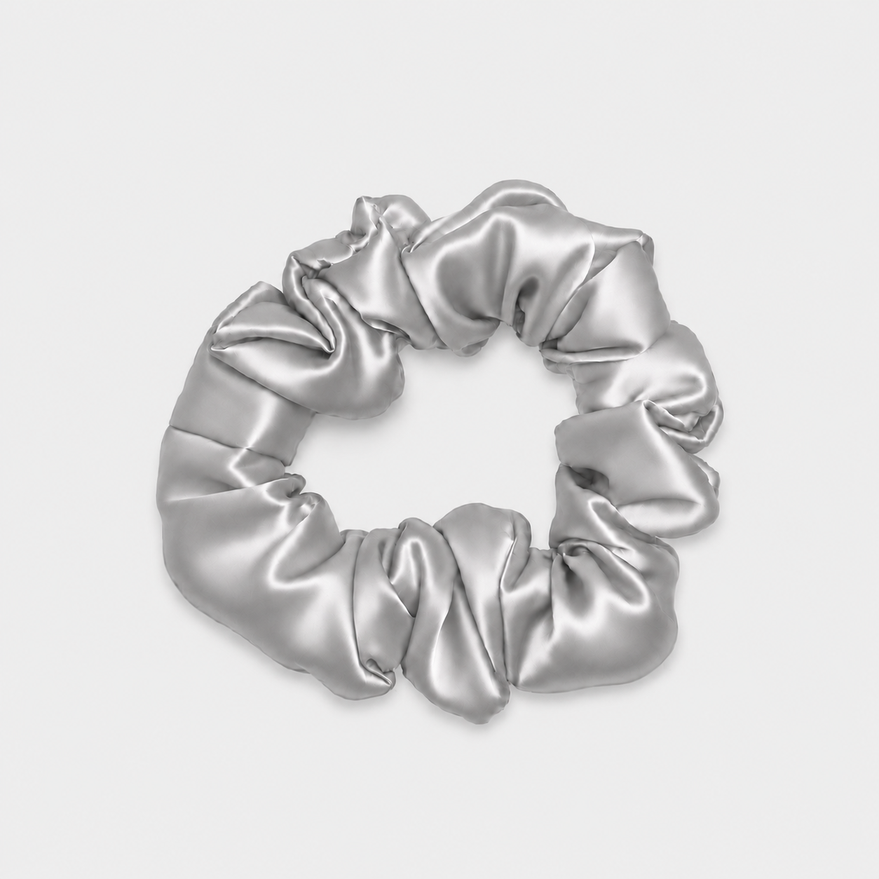 SIDEN SCRUNCHIE ORIGINAL (3-pack) - SILVER