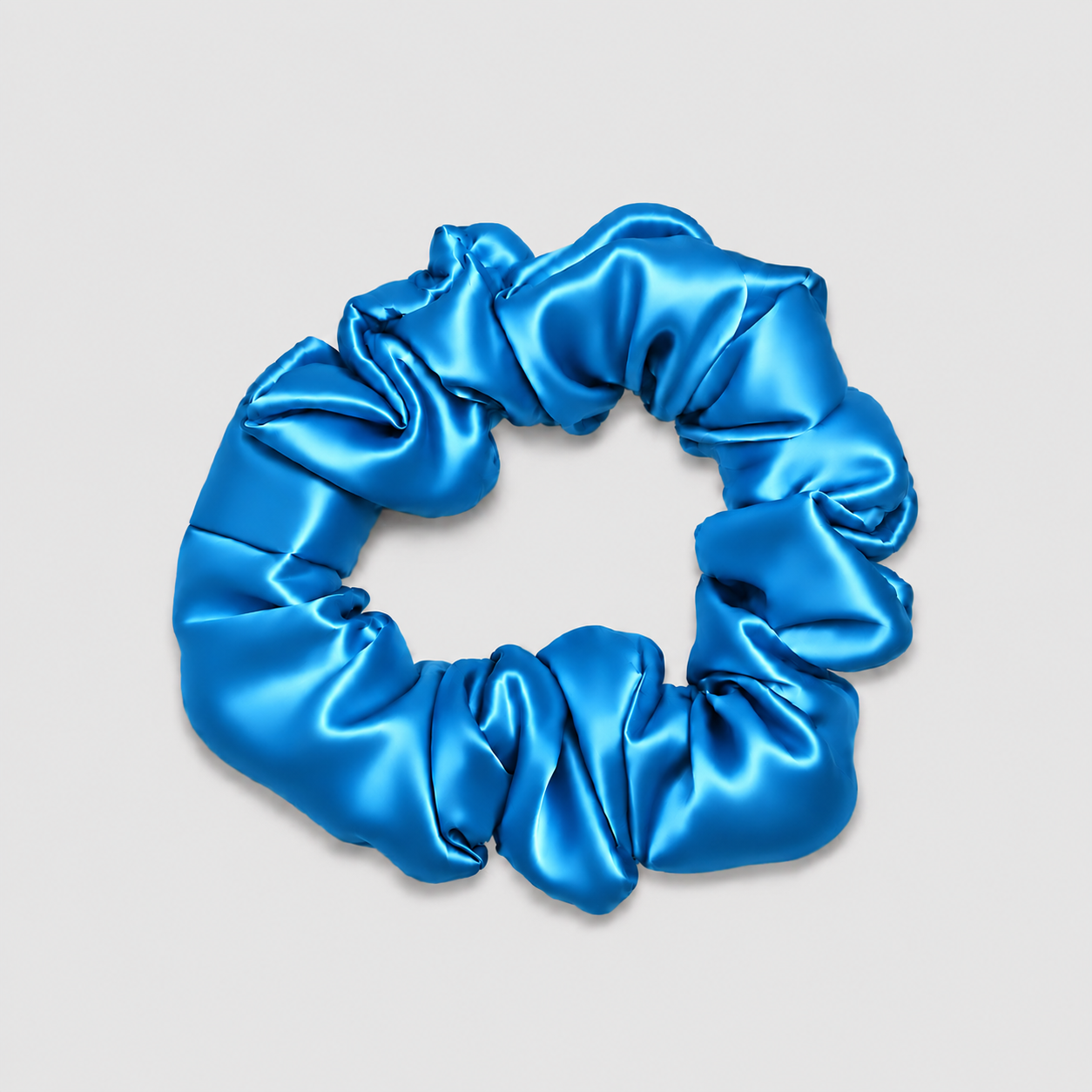 SIDEN SCRUNCHIE ORIGINAL (3-pack) - SHINY BLUE