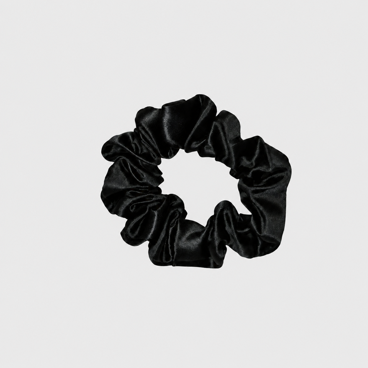 SIDEN SCRUNCHIE ORIGINAL (3-pack) - SVART