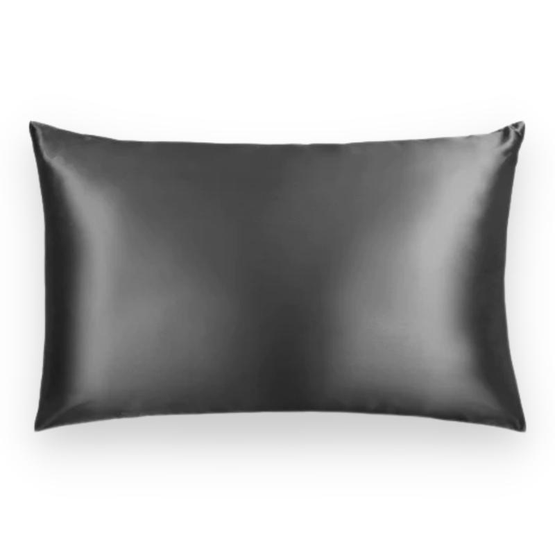 cillouettes silke pudebetræk mørke grå