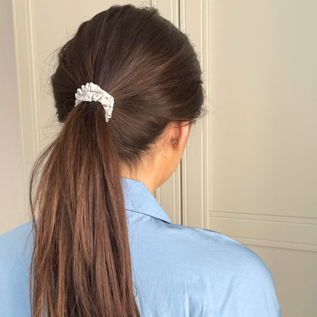 SIDEN SCRUNCHIE MINI (3-pack) - VIT