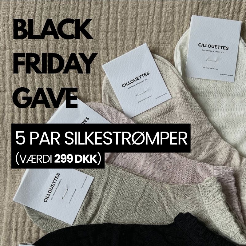 Black Week: Ull-/sidenstrumpor 2-pack (Skickas endast vid köp över 249 kr).