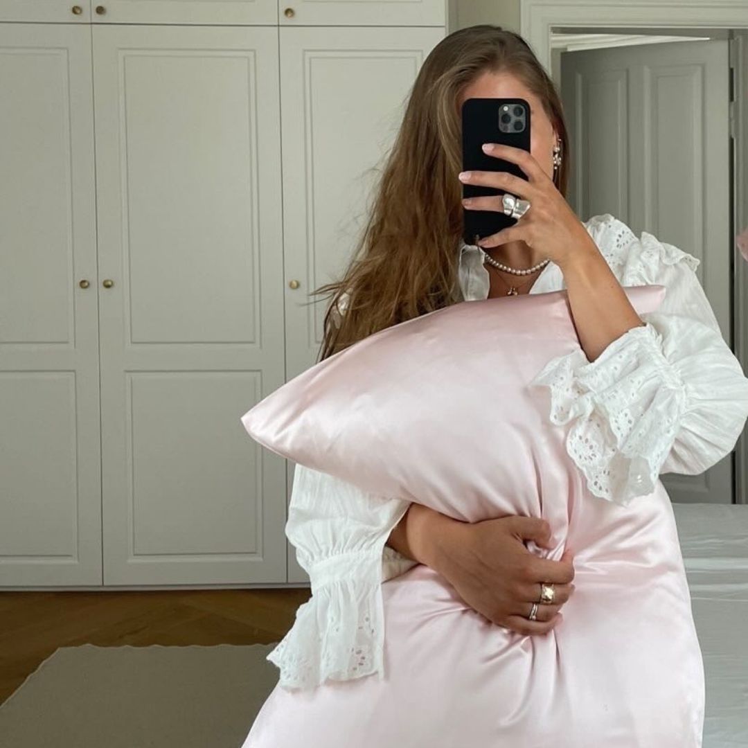 SIDENÖRNGOTT - BABY ROSA