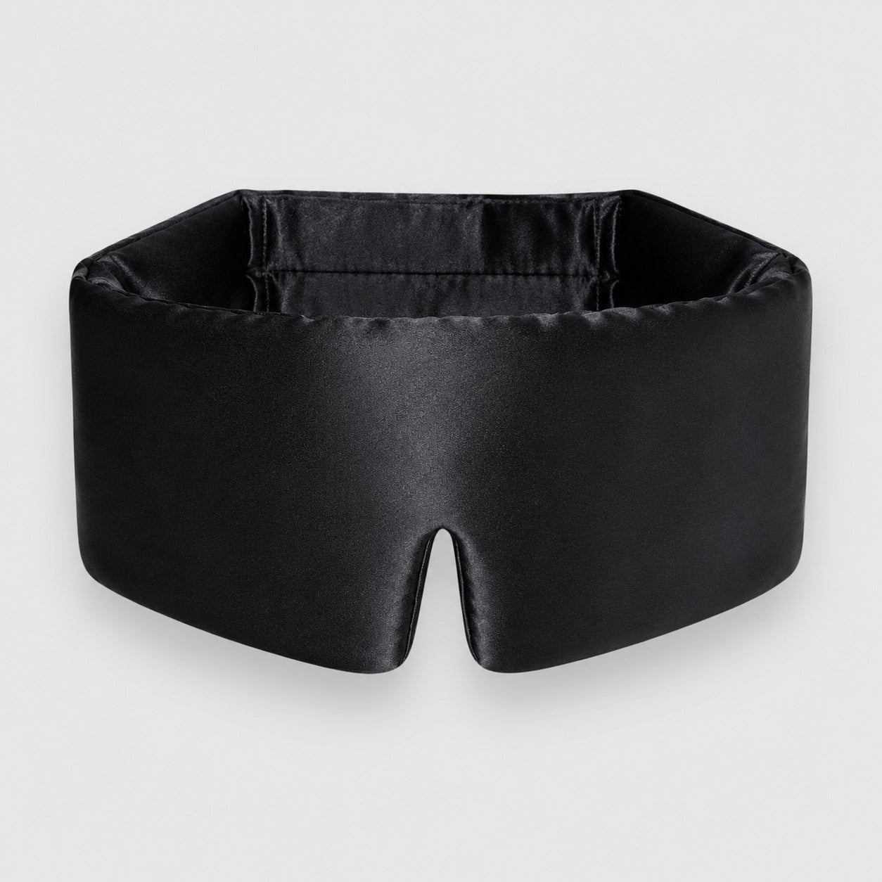 Mysig Siden Sovmask | Svart