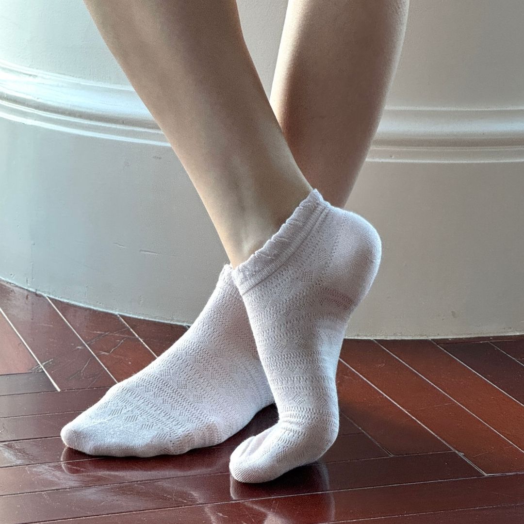 Mönstrade Sidenstrumpor 5-pack - Multifärgad