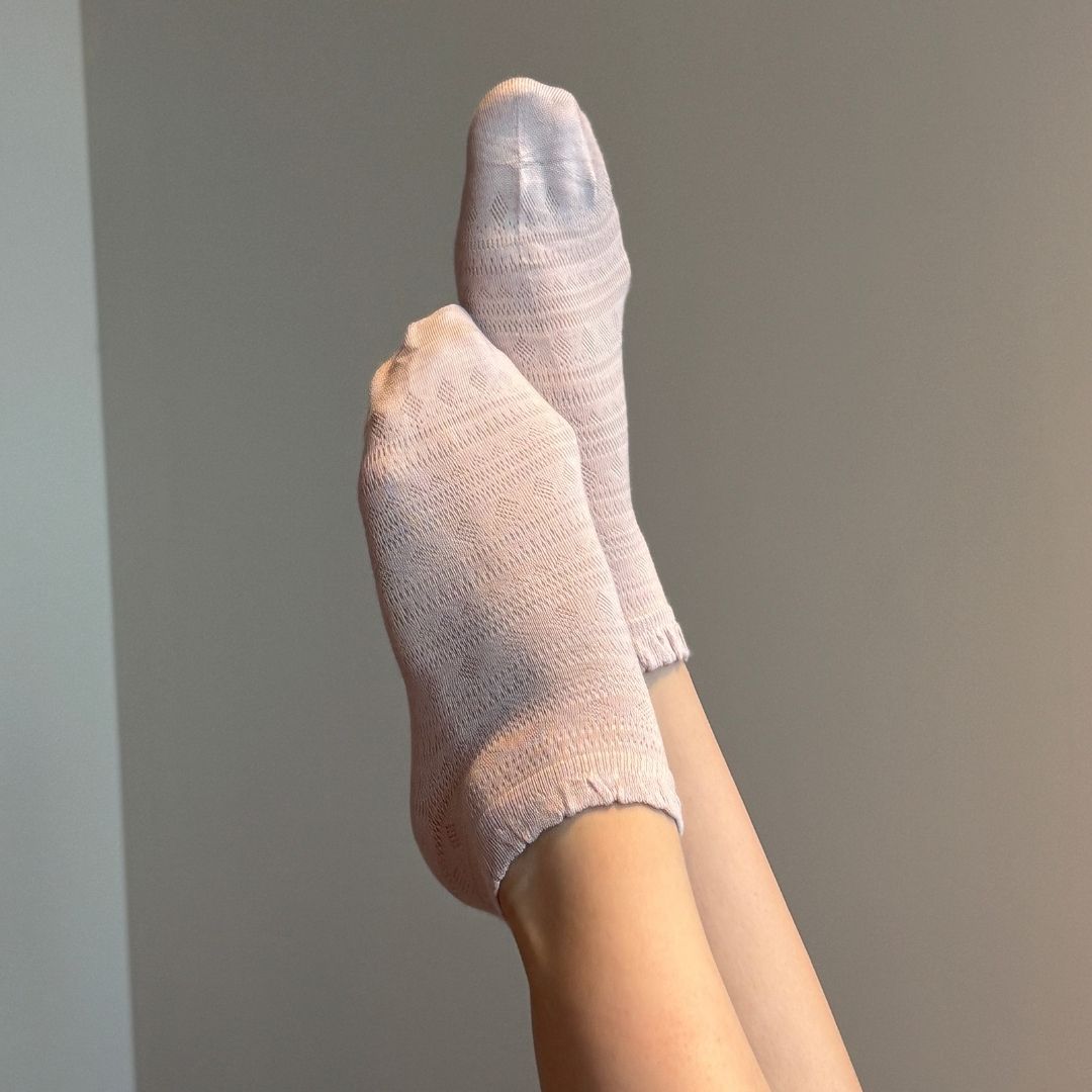 Mönstrade Sidenstrumpor 5-pack - Multifärgad