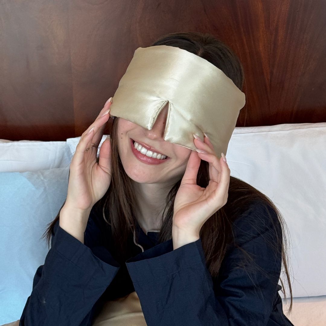 Cozy Full Face Sovmask i 22 Momme Siden – Flera färger
