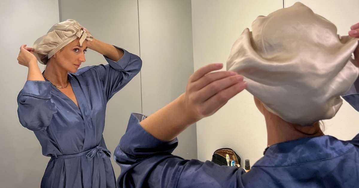 SILKEPAKET | Pudebeträck, Bonnet & Sovemask