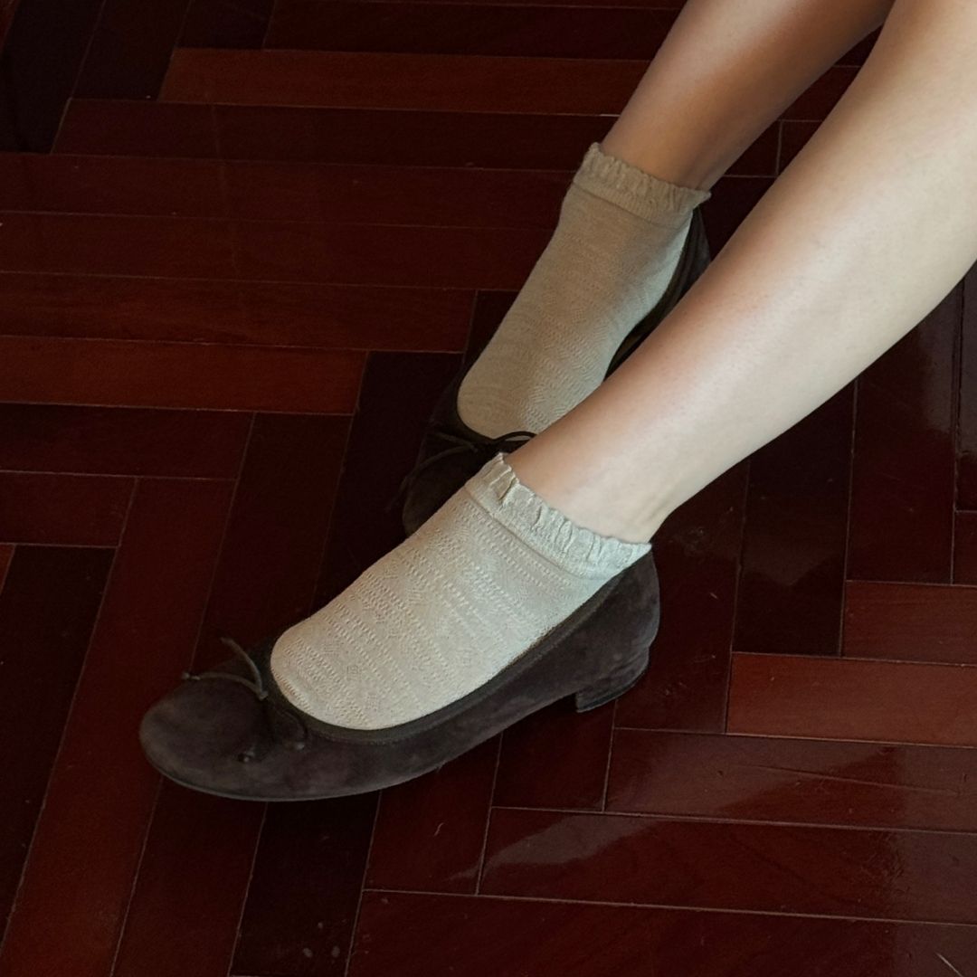 Mönstrade Sidenstrumpor 5-pack - Multifärgad