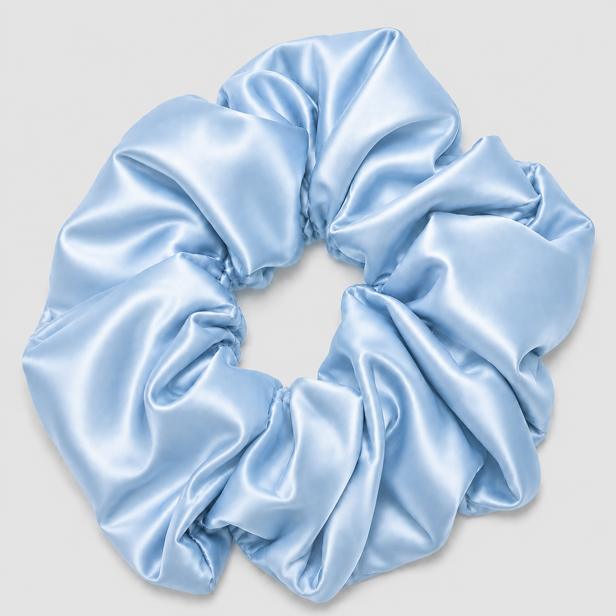 SIDEN SCRUNCHIE XL - LIGHT BLUE