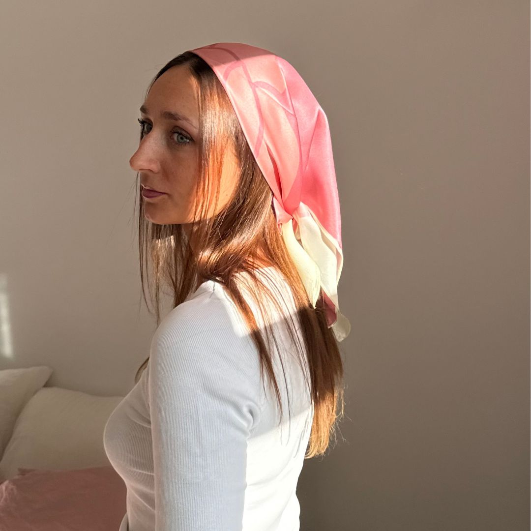 Sidenhalsduk | Blooming Rose | 68 cm