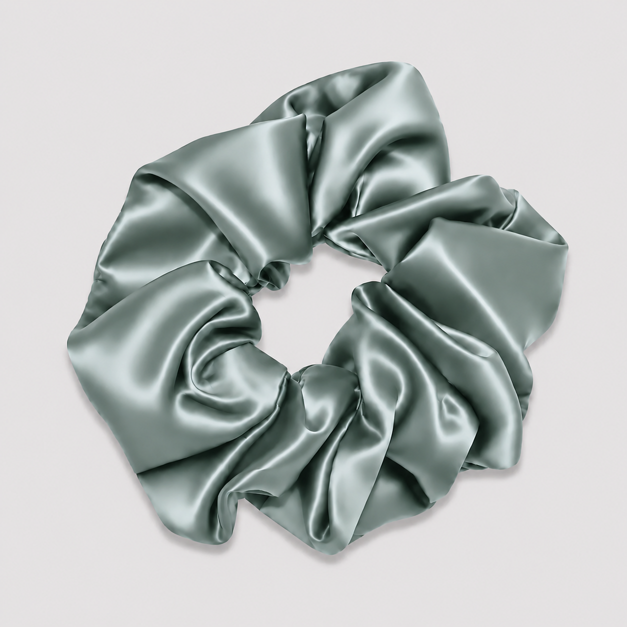 SIDEN SCRUNCHIE BIG - OCEAN GREEN