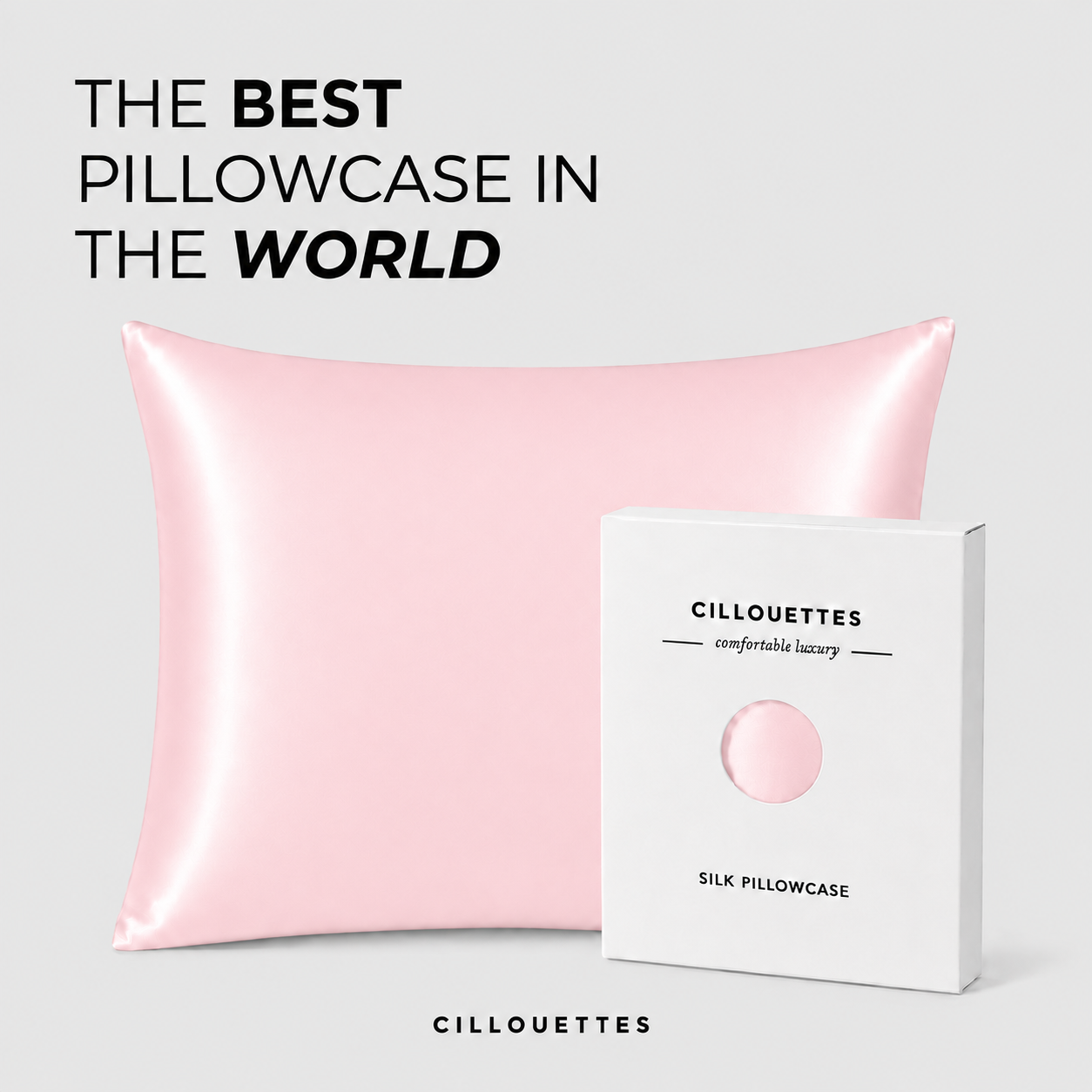 Sidenörngott | Baby Pink
