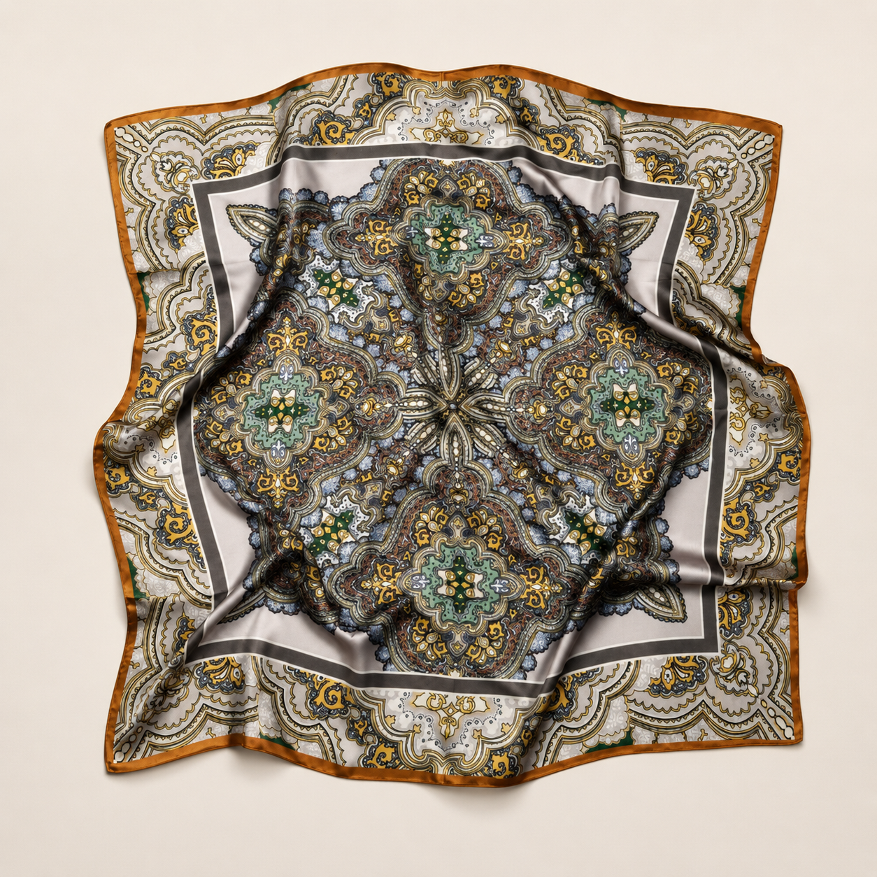 Sidensjal | Tiara | 90 CM