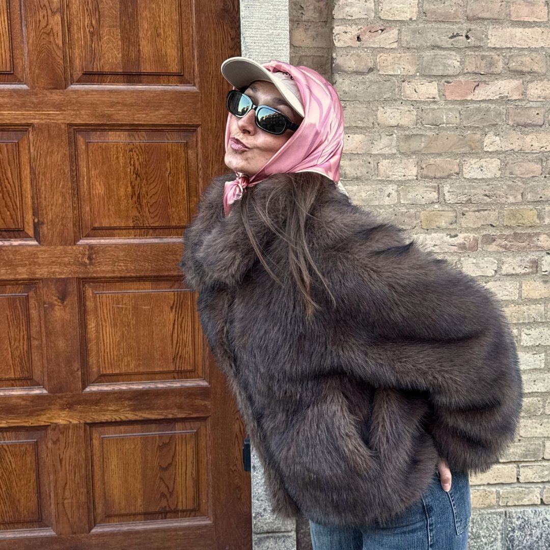 Sidenhalsduk | Blooming Rose | 68 cm