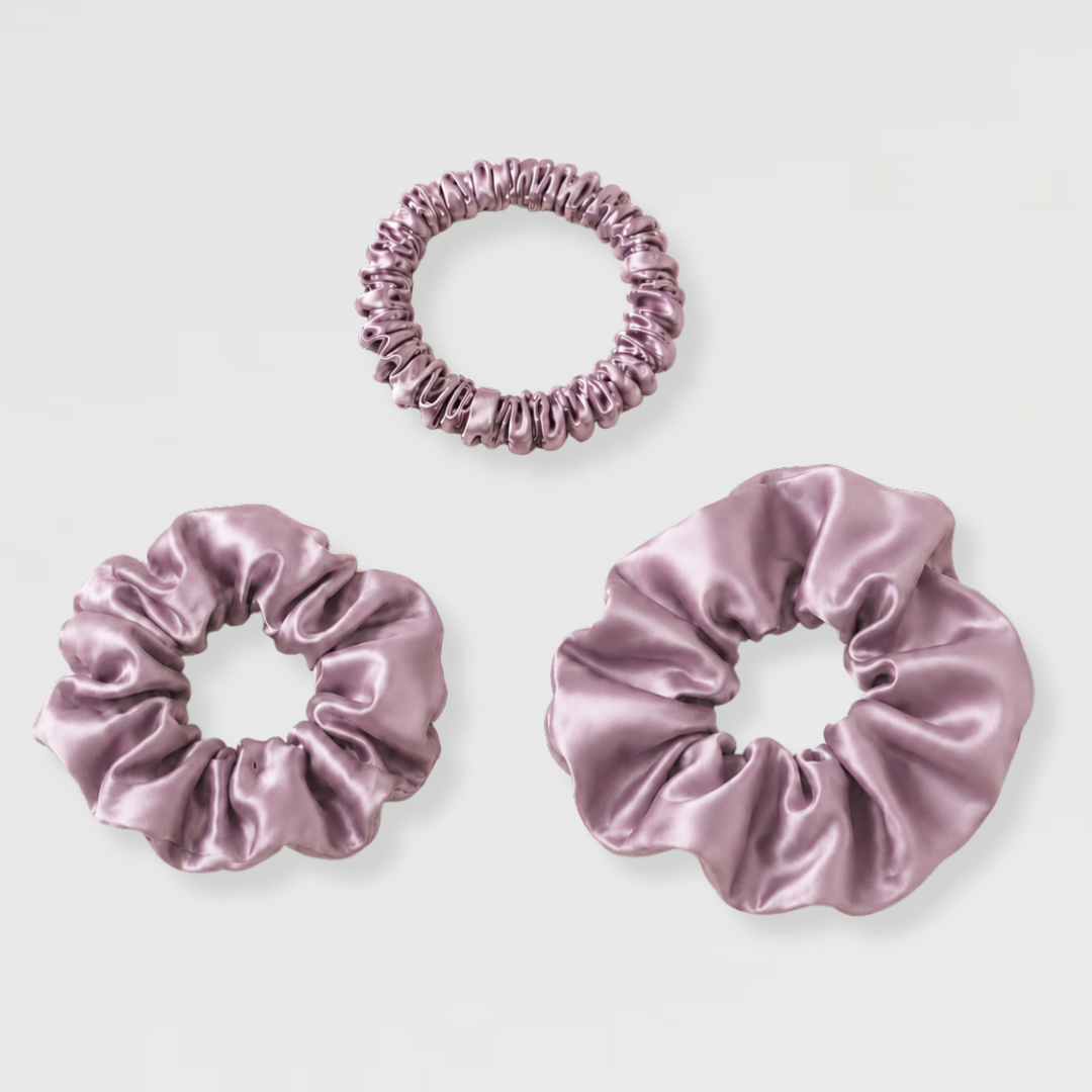 3-Pack Scrunchie (3 olika storlekar - Välj färg själv)
